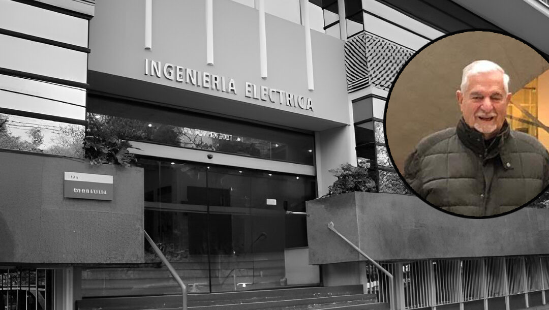 Último adiós: Ingeniería Eléctrica rinde homenaje y destaca el legado del profesor René Vidal Gilardino