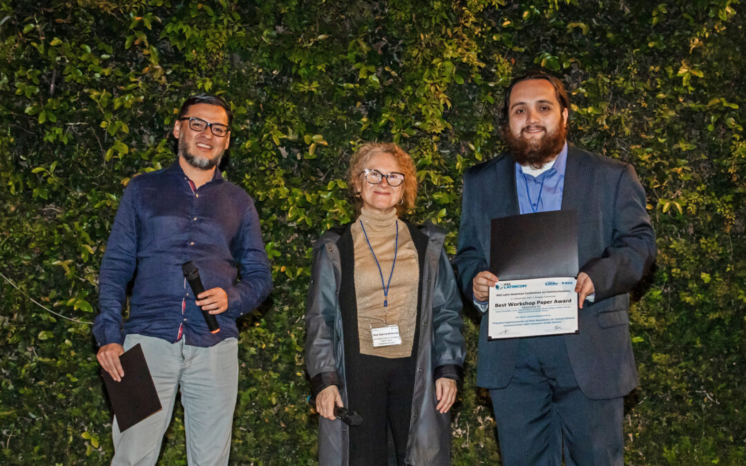 Equipo DIE obtiene el Best Paper Award en la conferencia IEEE más importante de comunicaciones de Latinoamérica