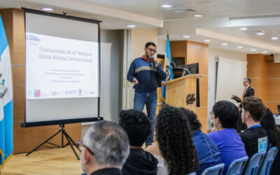 Destacada participación de nuestro profesor César Azurdia en la IEEE ComSoc Sister Chapters Chile-Guatemala