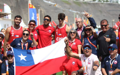 Fernando Quintero, estudiante DIE que conquistó el oro en vóleibol playa en los Juegos Bolivarianos 2025