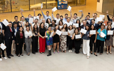 Cuatro estudiantes del DIE destacan en la Ceremonia de Distinciones de Postgrado de la FCFM