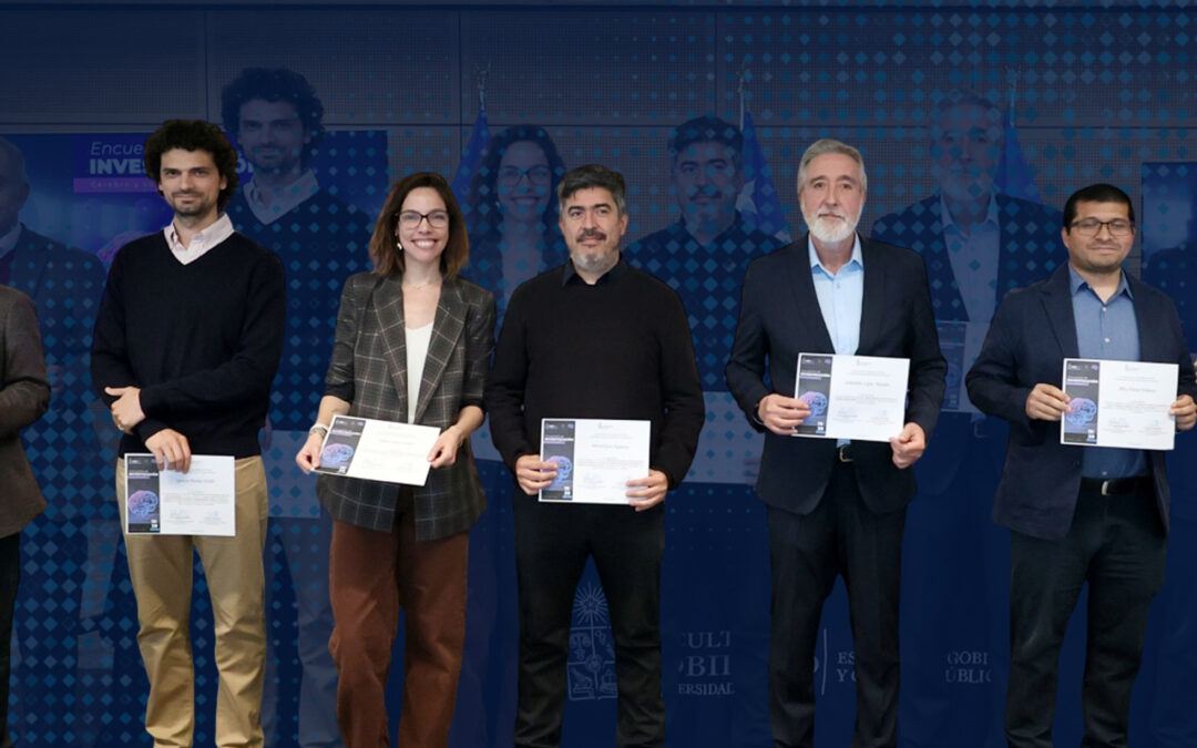 Académicos del DIE son reconocidos en el Encuentro de Investigación 2026 de la U. de Chile