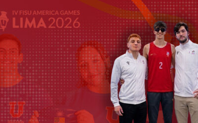 Tres estudiantes del DIE representarán a la Universidad de Chile en los Juegos Panamericanos Universitarios Lima 2026