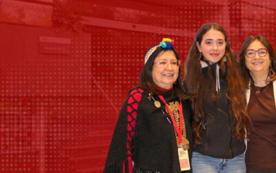 Profesora Doris Sáez Hueichapan participa en el 5 º Congreso Tecnológico Indígena 2026 en la FCFM de la Universidad de Chile